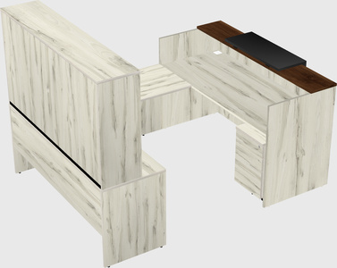 Modular reception desk
