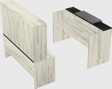 Modular reception desk
