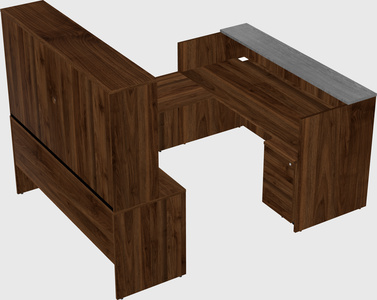 Modular reception desk