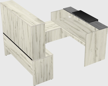 Modular reception desk