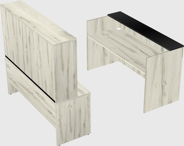 Modular reception desk