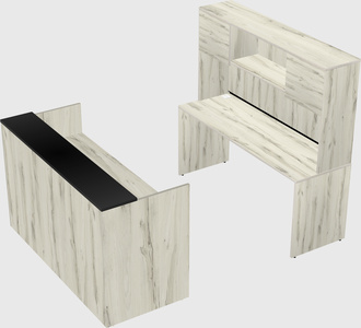 Modular reception desk