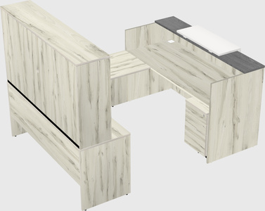 Modular reception desk