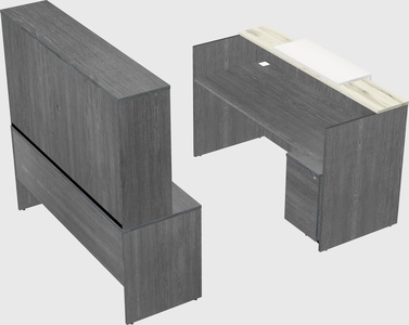 Modular reception desk