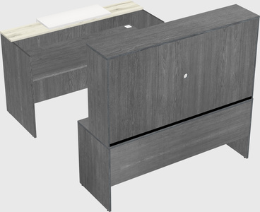 Modular reception desk