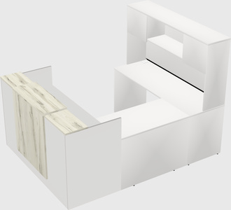 Modular reception desk