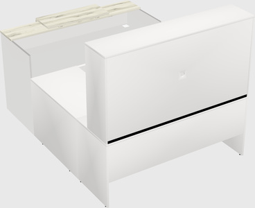 Modular reception desk