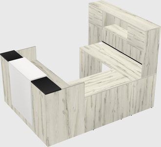 Modular reception desk