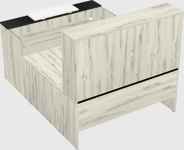 Modular reception desk