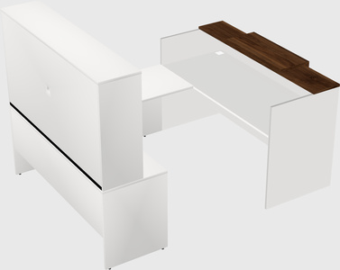 Modular reception desk