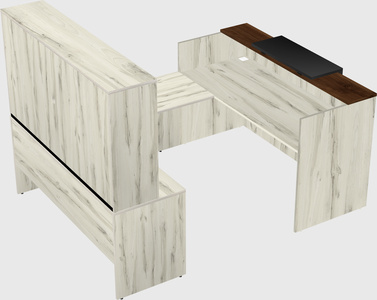 Modular reception desk