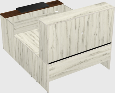 Modular reception desk