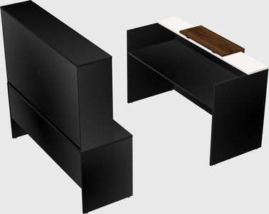 Modular reception desk
