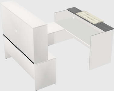 Modular reception desk