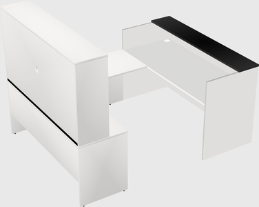 Modular reception desk