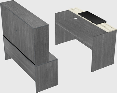 Modular reception desk