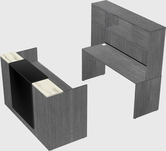 Modular reception desk