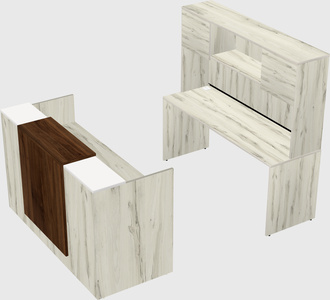 Modular reception desk