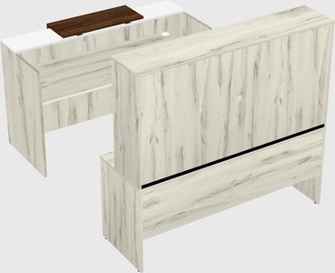 Modular reception desk