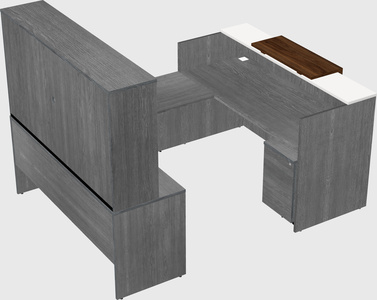 Modular reception desk