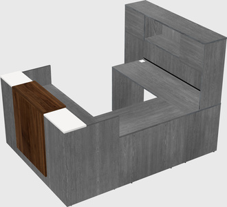 Modular reception desk