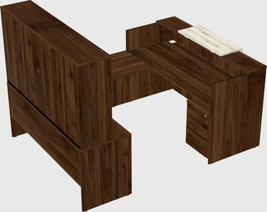 Modular reception desk