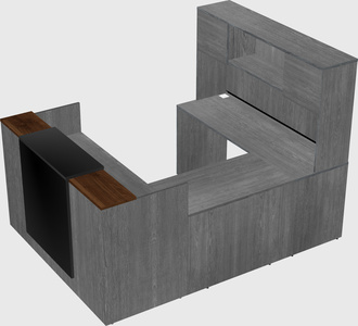 Modular reception desk