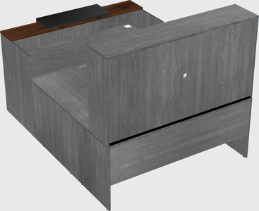 Modular reception desk