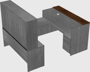 Modular reception desk