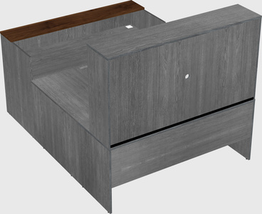 Modular reception desk