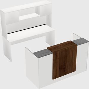 Modular reception desk