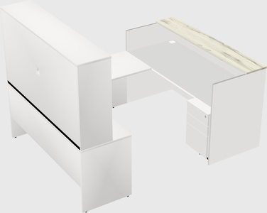 Modular reception desk