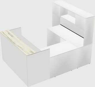 Modular reception desk