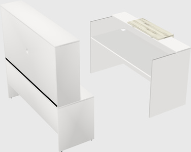 Modular reception desk