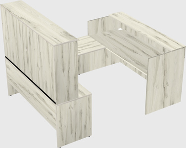 Modular reception desk
