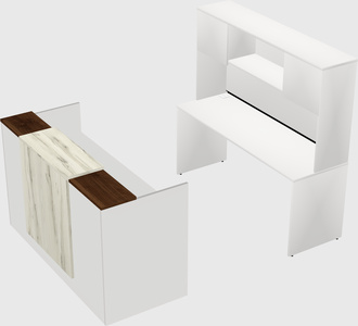 Modular reception desk