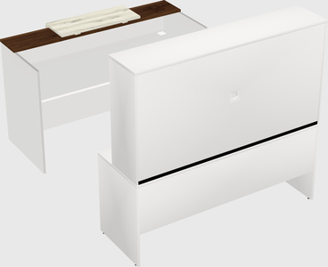 Modular reception desk