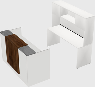 Modular reception desk