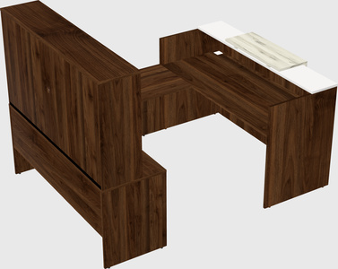 Modular reception desk