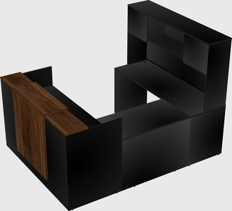Modular reception desk