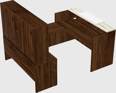 Modular reception desk