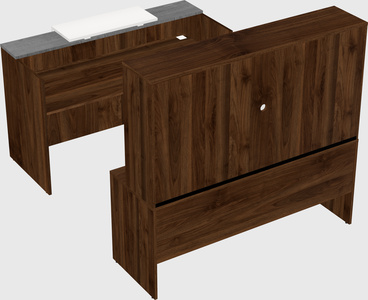 Modular reception desk