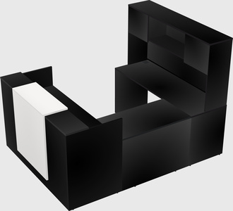 Modular reception desk