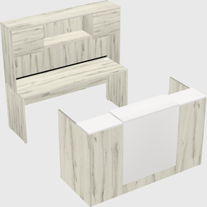 Modular reception desk