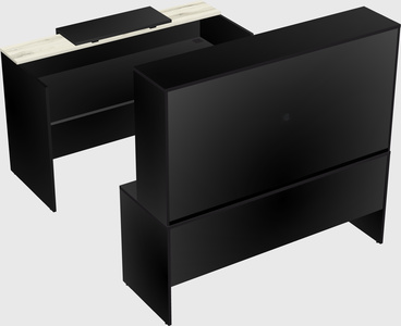 Modular reception desk