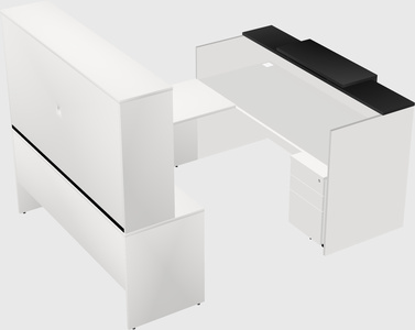 Modular reception desk