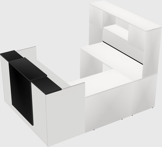 Modular reception desk