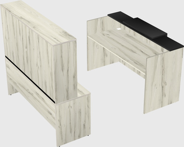 Modular reception desk