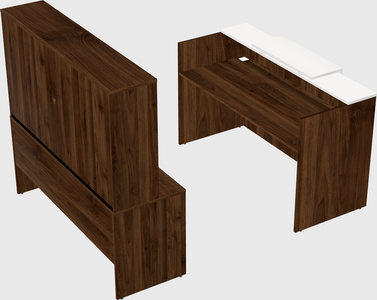 Modular reception desk