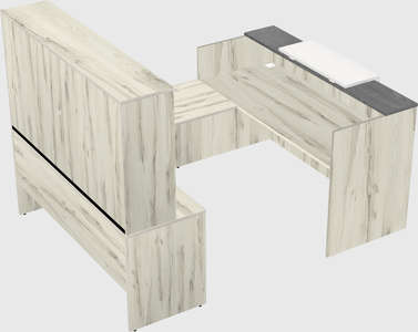 Modular reception desk